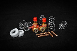 Набор прозрачных сопел КЕДР TIG-17–18–26 PRO/EXPERT Кедр  Россия