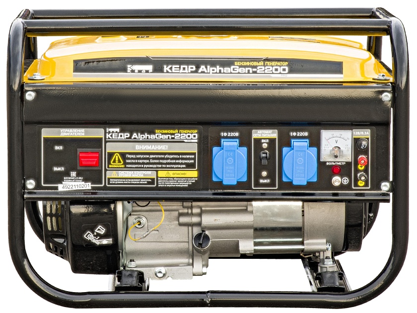 Генератор бензиновый КЕДР AlphaGen-2200
